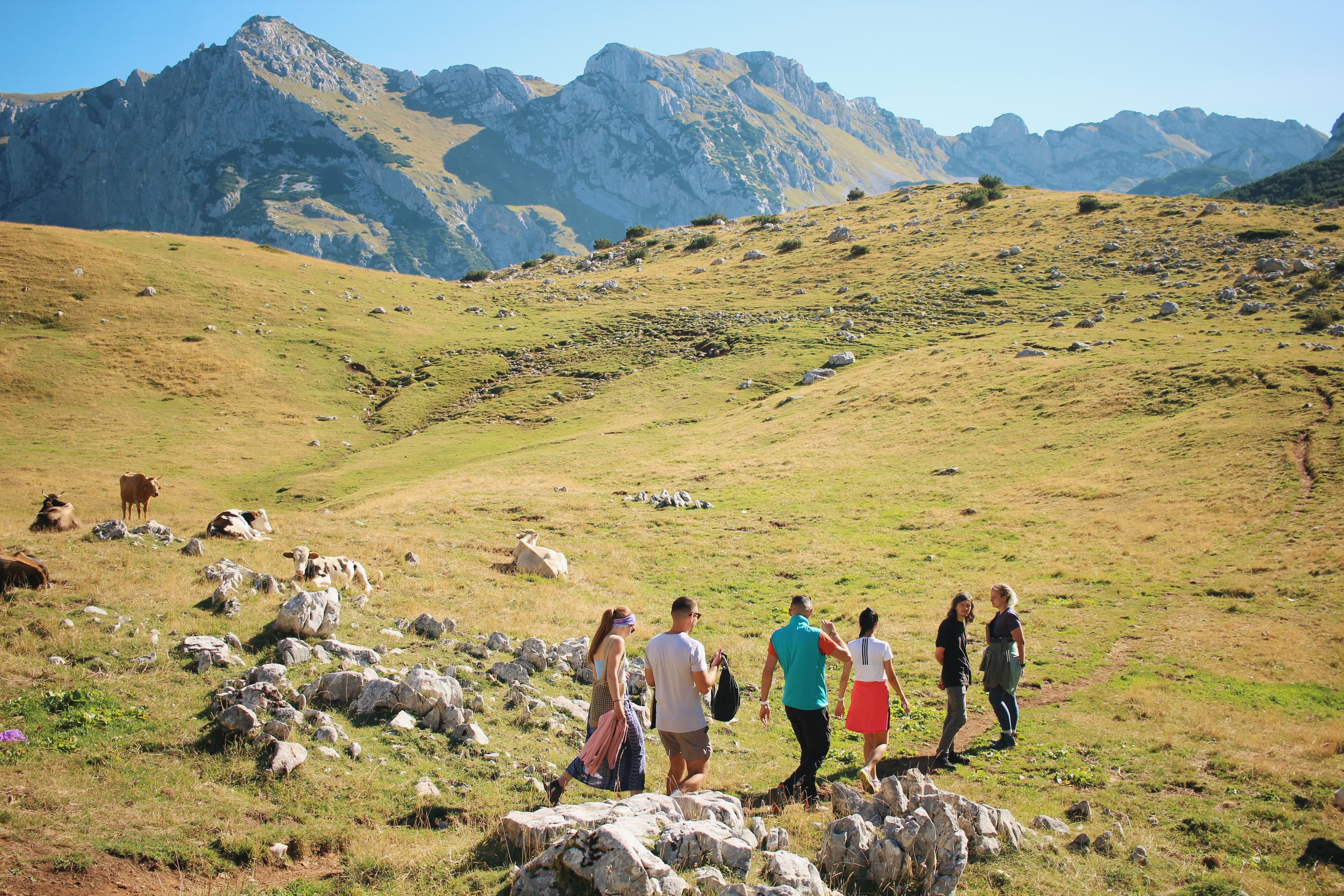 Overview of routes and distances to Tjentište and Sutjeska National Park