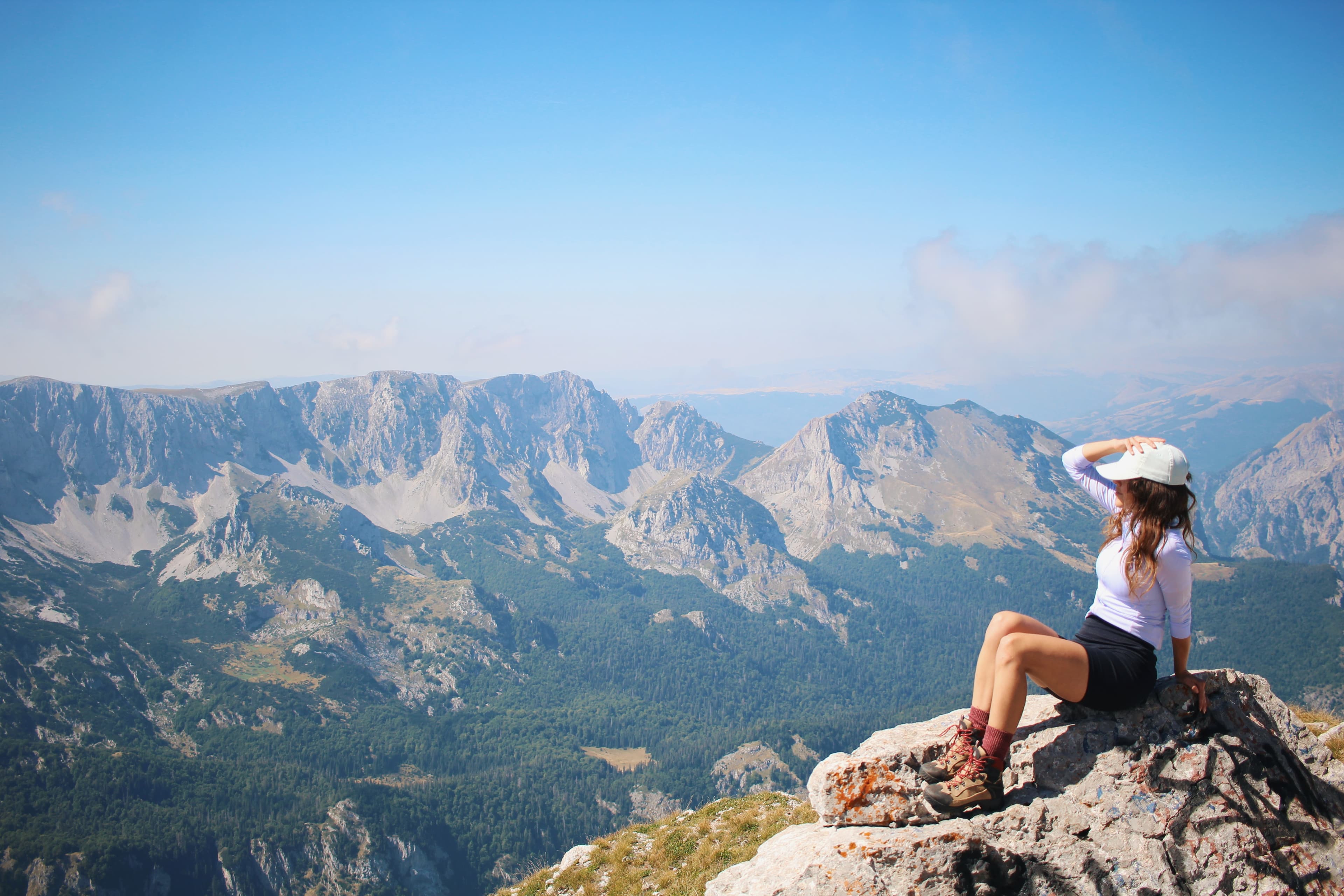 Pogled sa vrha Maglića